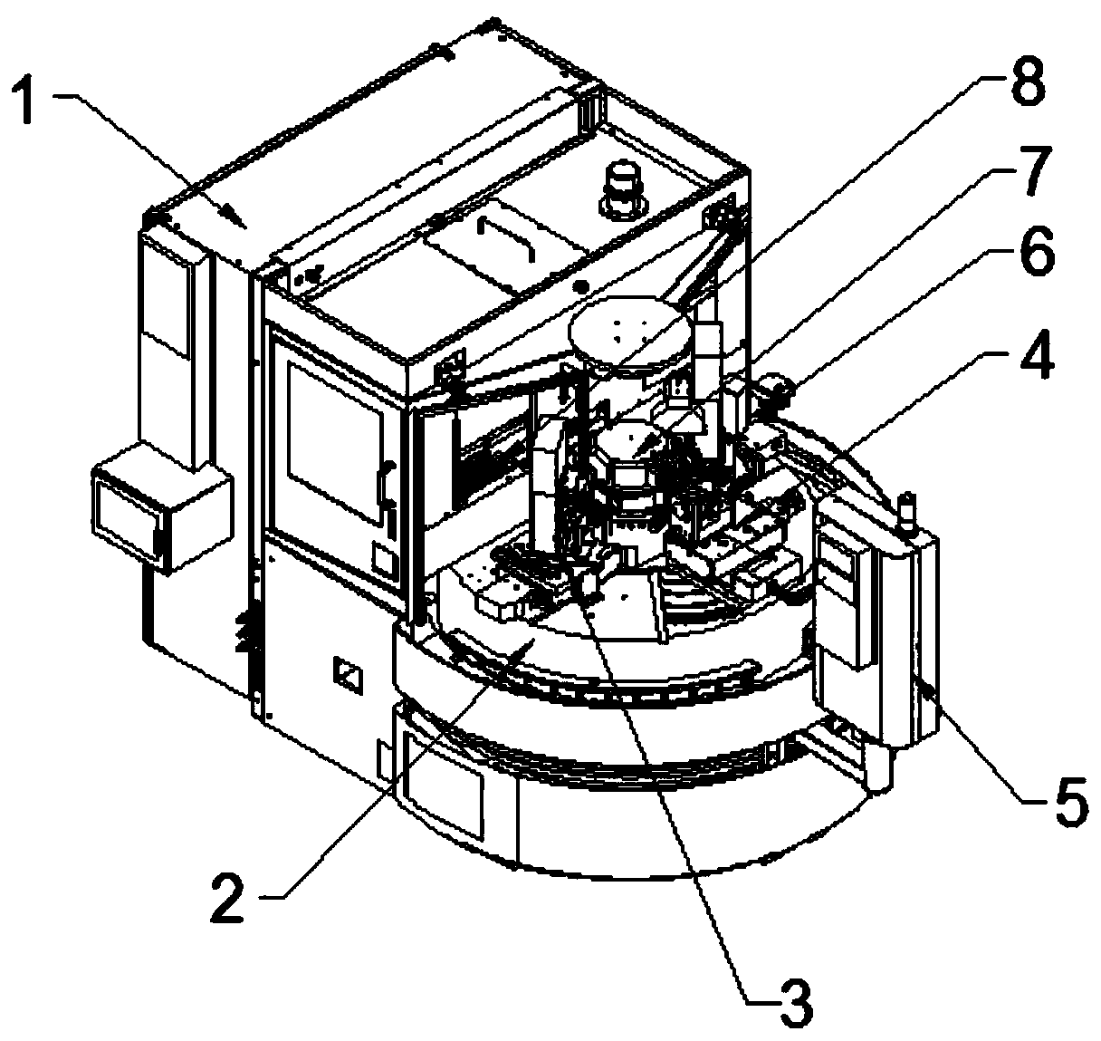 Automatic drill bit grinding equipment