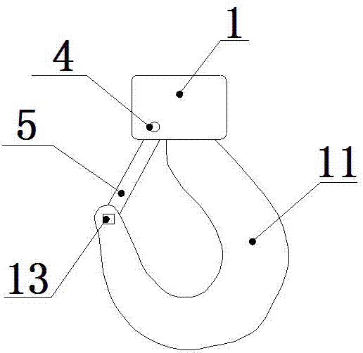 An intelligent self-locking hook