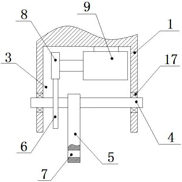 An intelligent self-locking hook