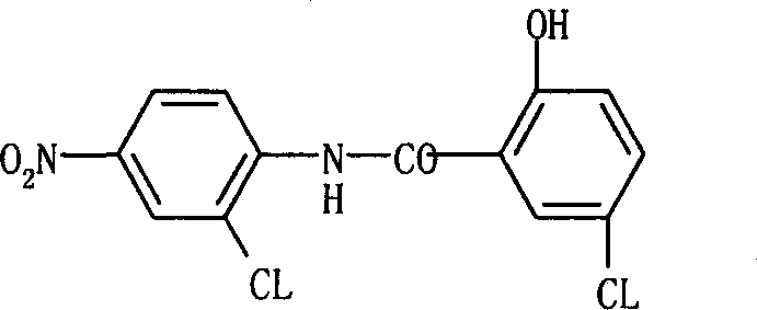 A snail-killing medicine-nano suspension concentrate of niclosamide ethanolamine and method for preparing same