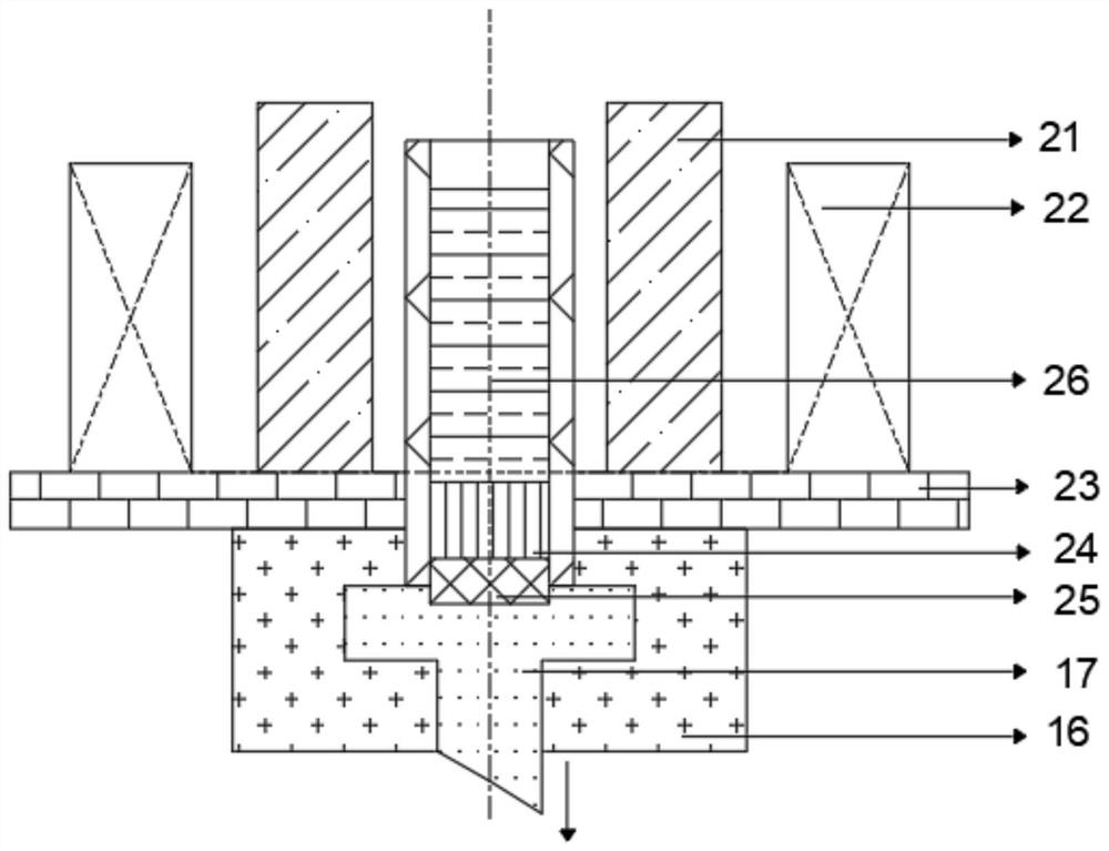 Method for preparing fe-al-ta multifunctional integrated material by Bridgman directional solidification technology