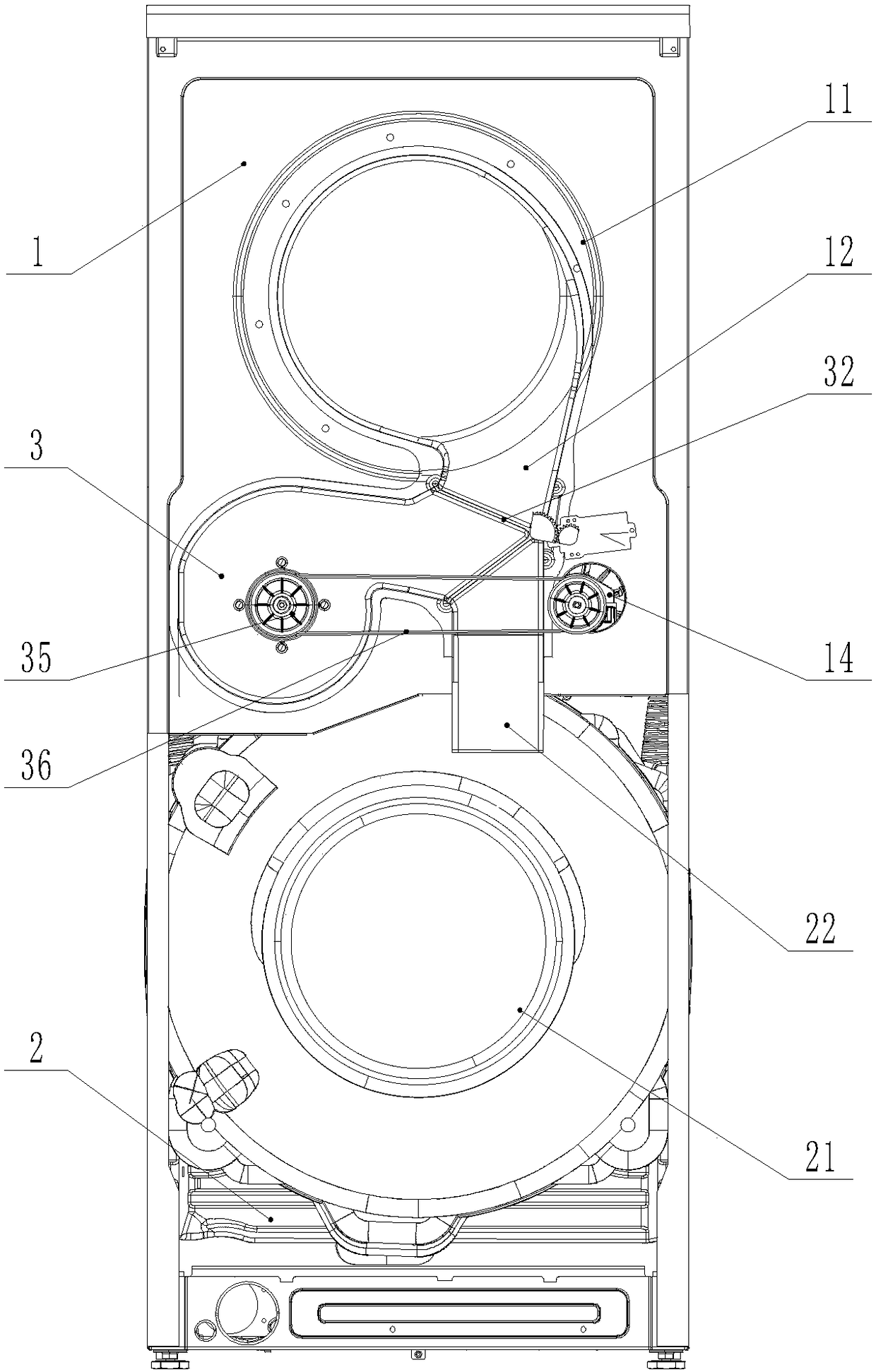 Clothes processing device