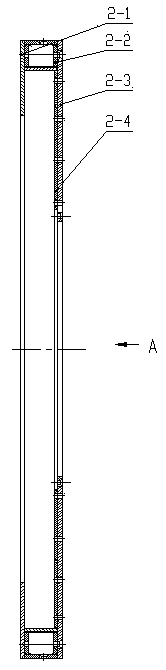 An interchangeable drying compartment device for air-swept coal mill