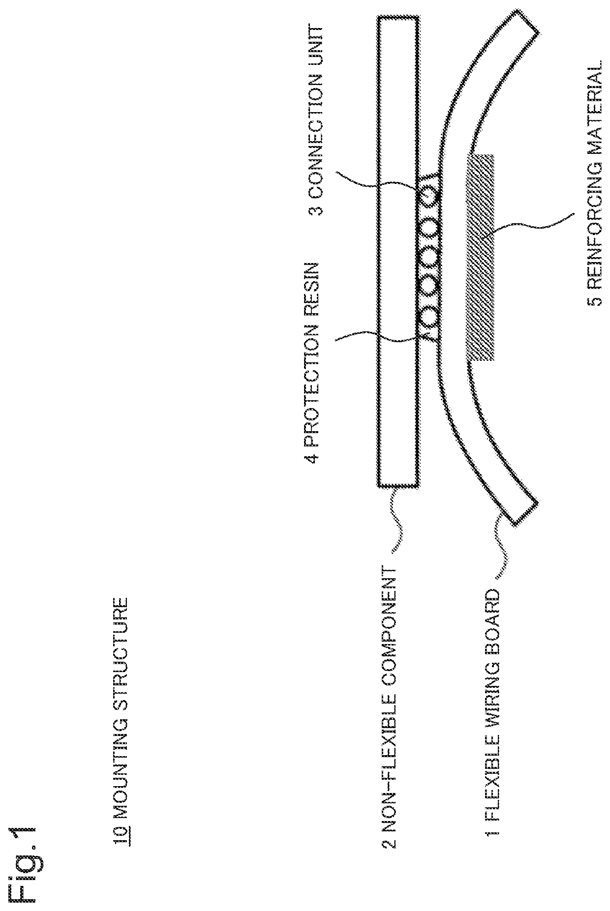 Mounting structure and manufacturing method of mounting structure