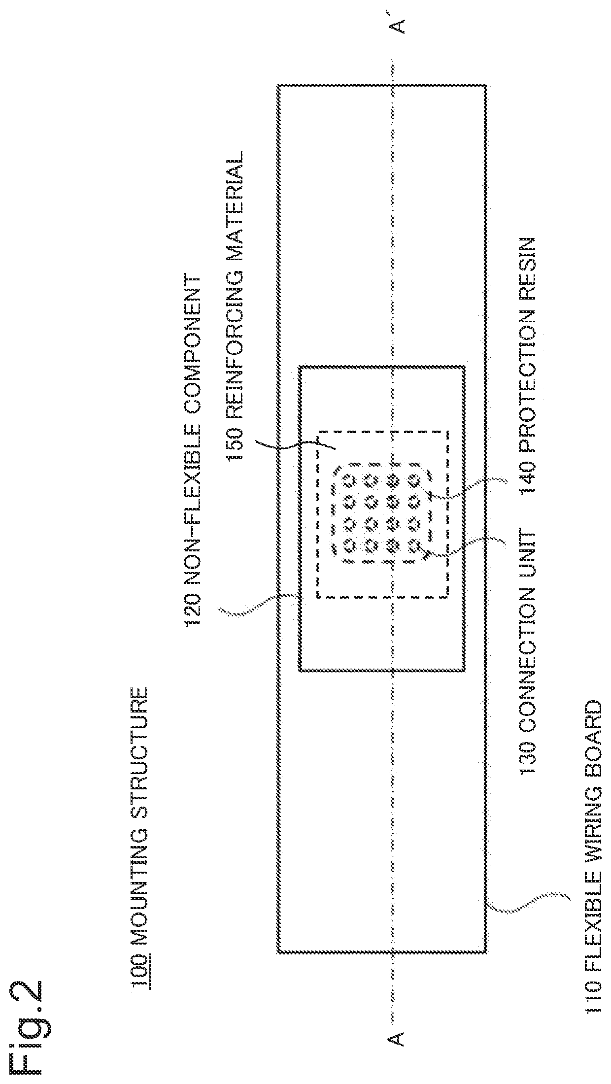 Mounting structure and manufacturing method of mounting structure