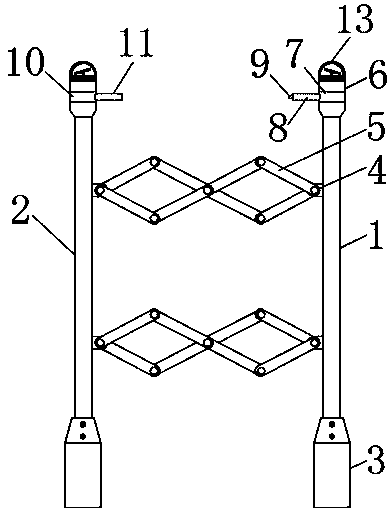 Municipal engineering safety protection device