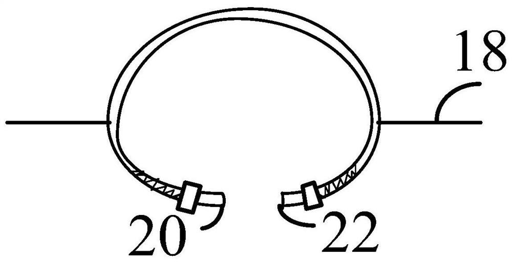 Microfauna tail fixing device for tail suspension test