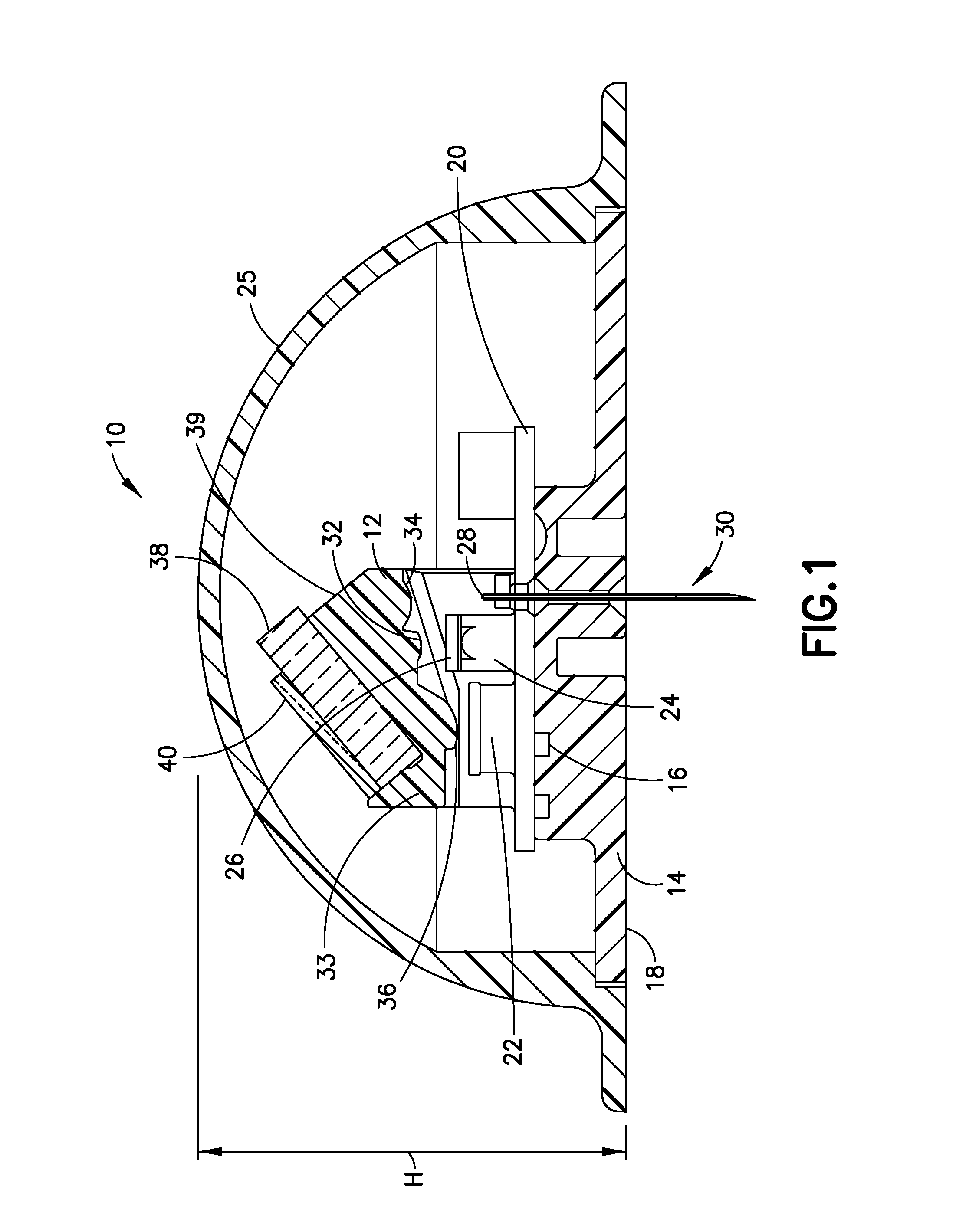 Reduced Size Optical Coupler for Fluorescence Detection