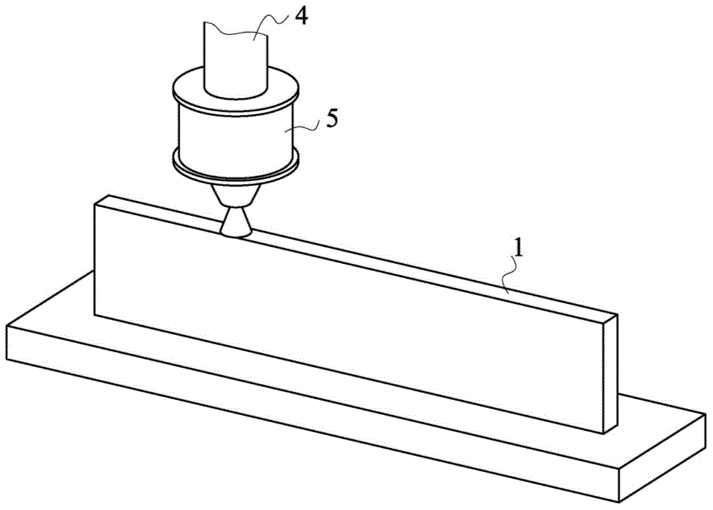 Electromagnetic flexible composite fused deposition direct preparation forming method for gradient part