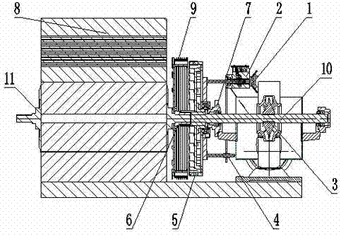 Permanent magnetic speed regulator