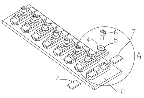 Wheelchair armrest connection piece machining device