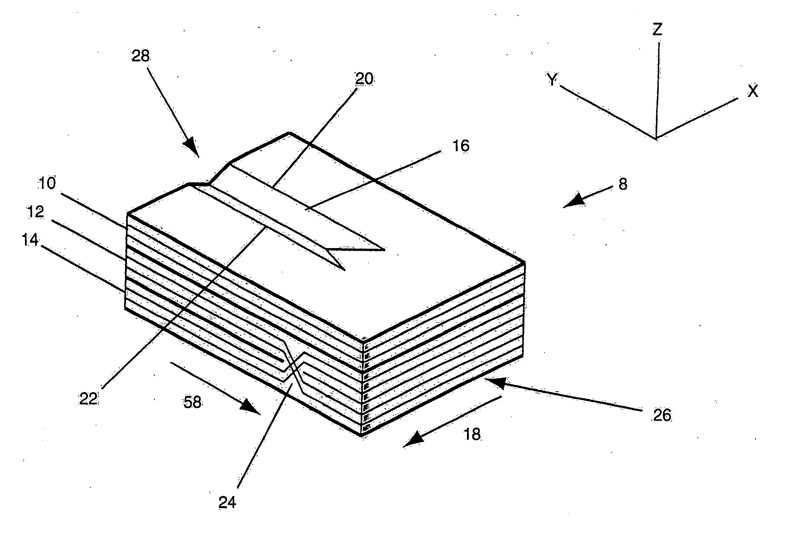 Three-dimensional woven integrally stiffened panel