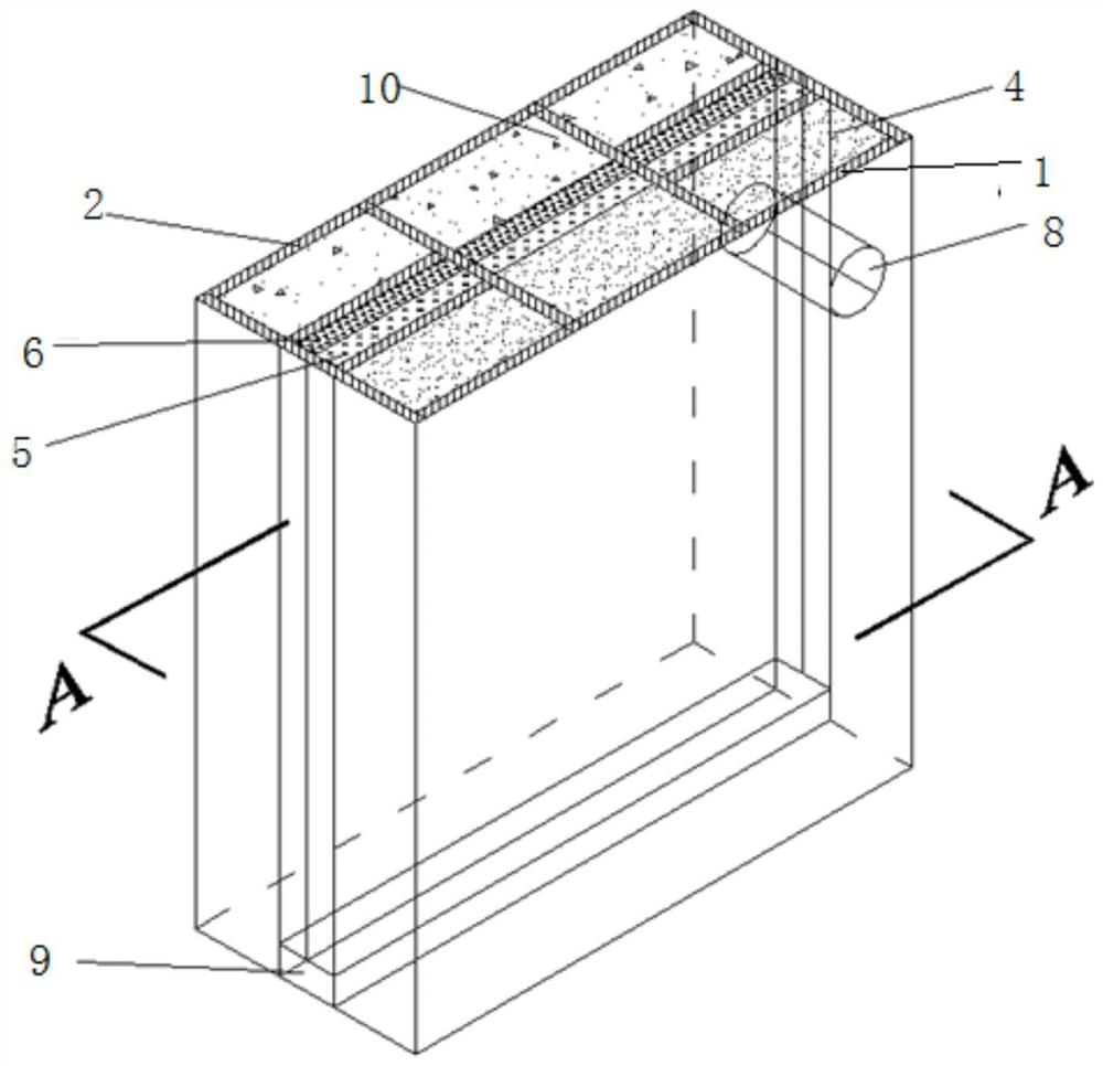 Recombined bamboo heat-preservation anti-condensation shear wall and construction method thereof