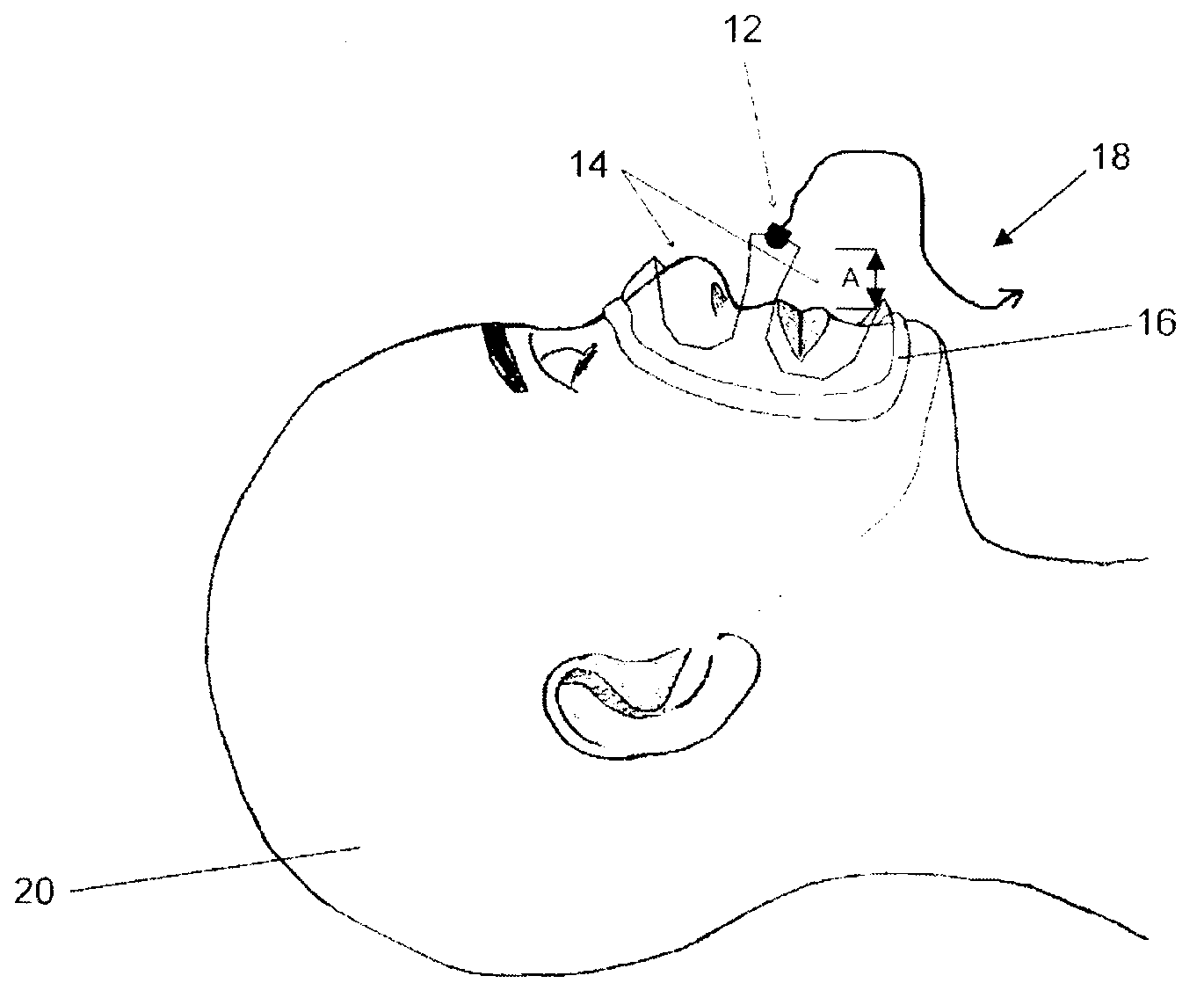 Mask and method for use in respiratory monitoring and diagnostics