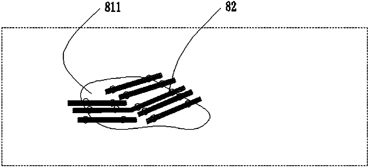 Method for utilizing desert trace moisture and sand to plant salix mongolica