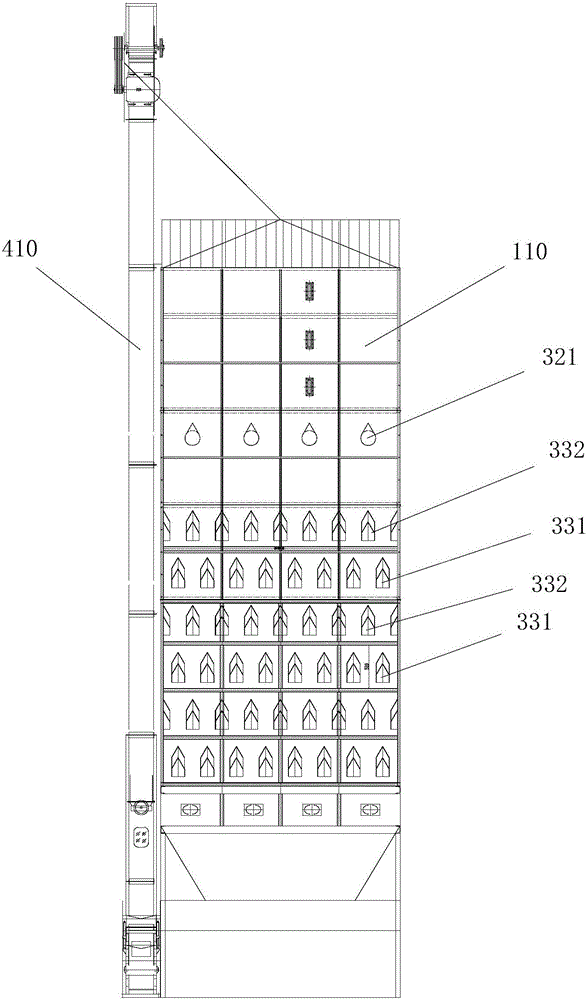 Crop seed multi-field cooperation dryer