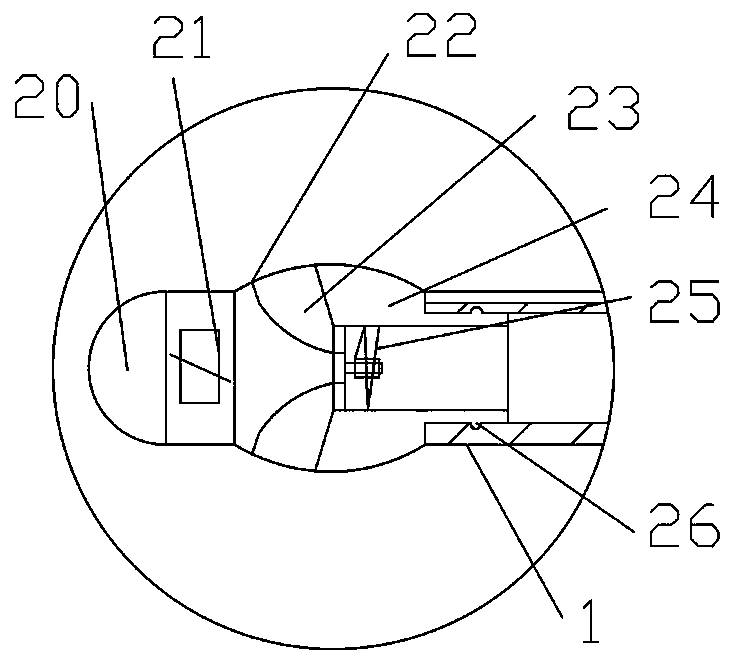 Medicine applying device for otology department