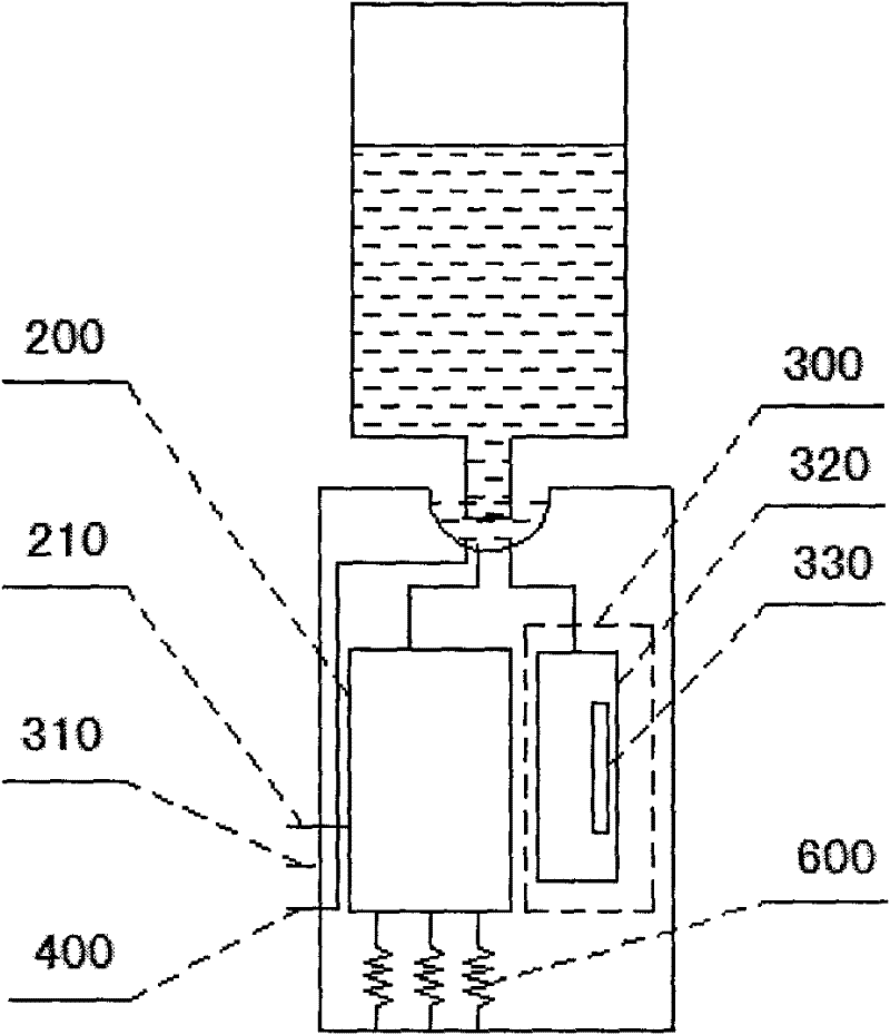 Semiconductor water dispenser