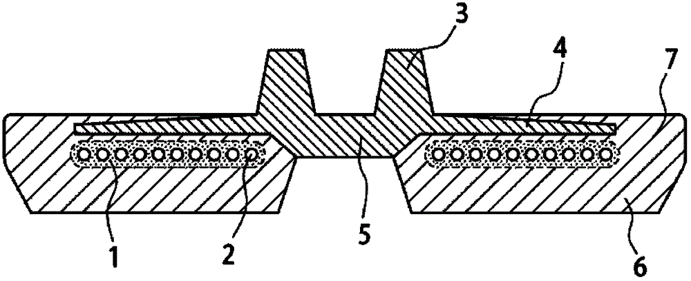 Rubber crawler