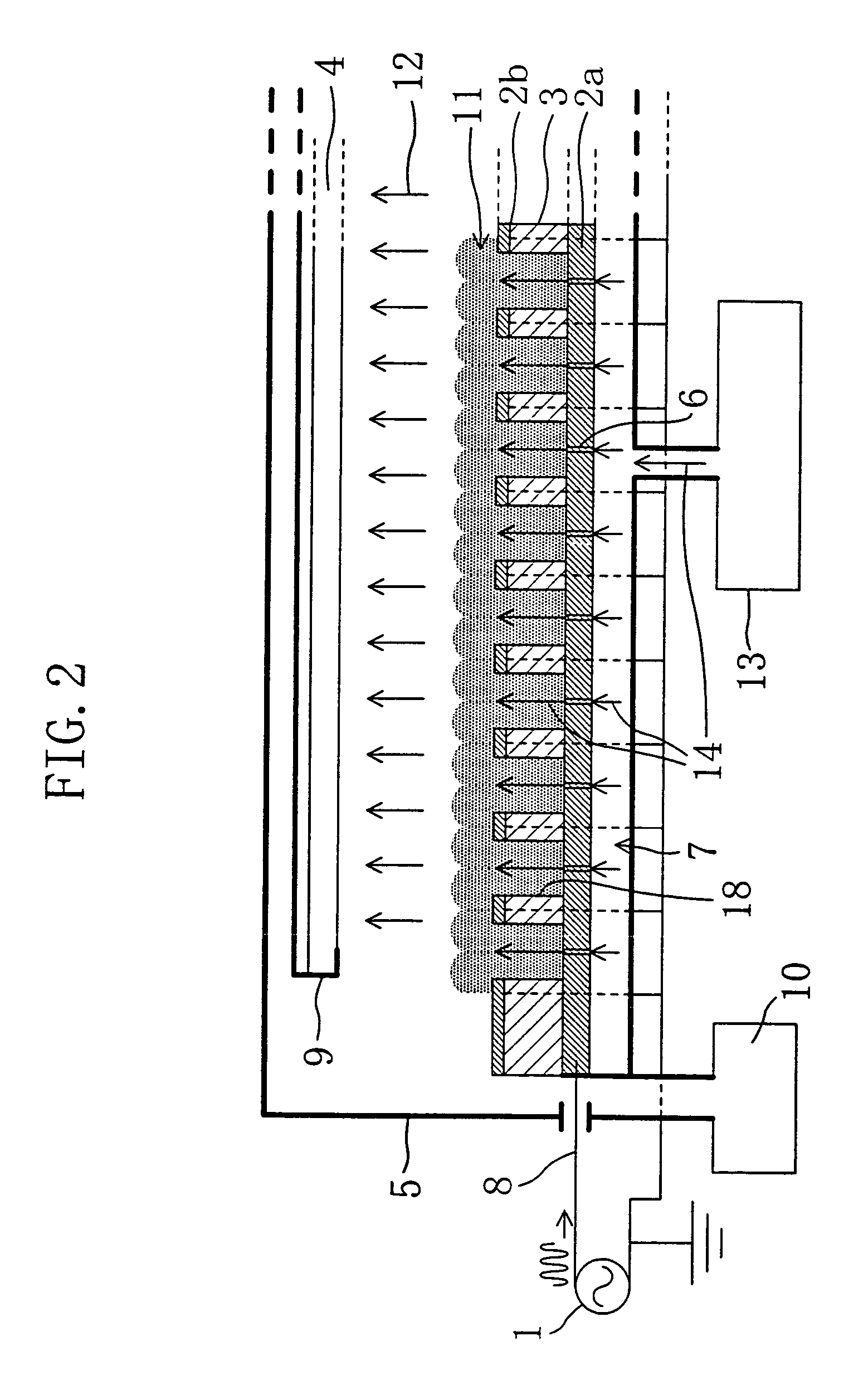 Electronic device, production method thereof, and plasma process apparatus