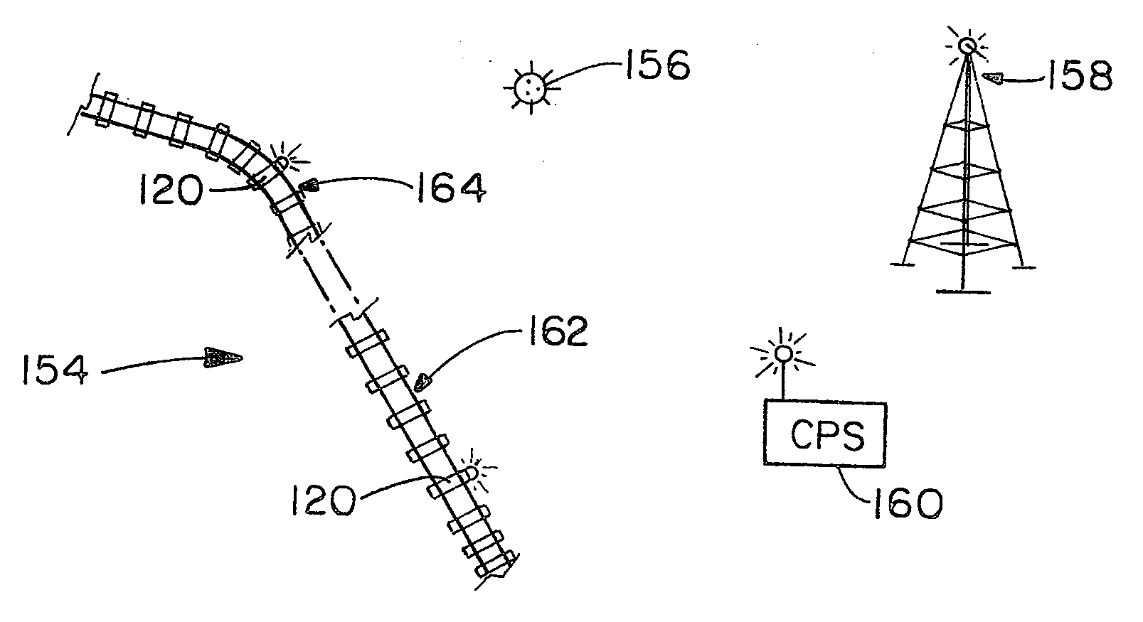 Structure for railroad ties having data acquisition, processing and transmission means