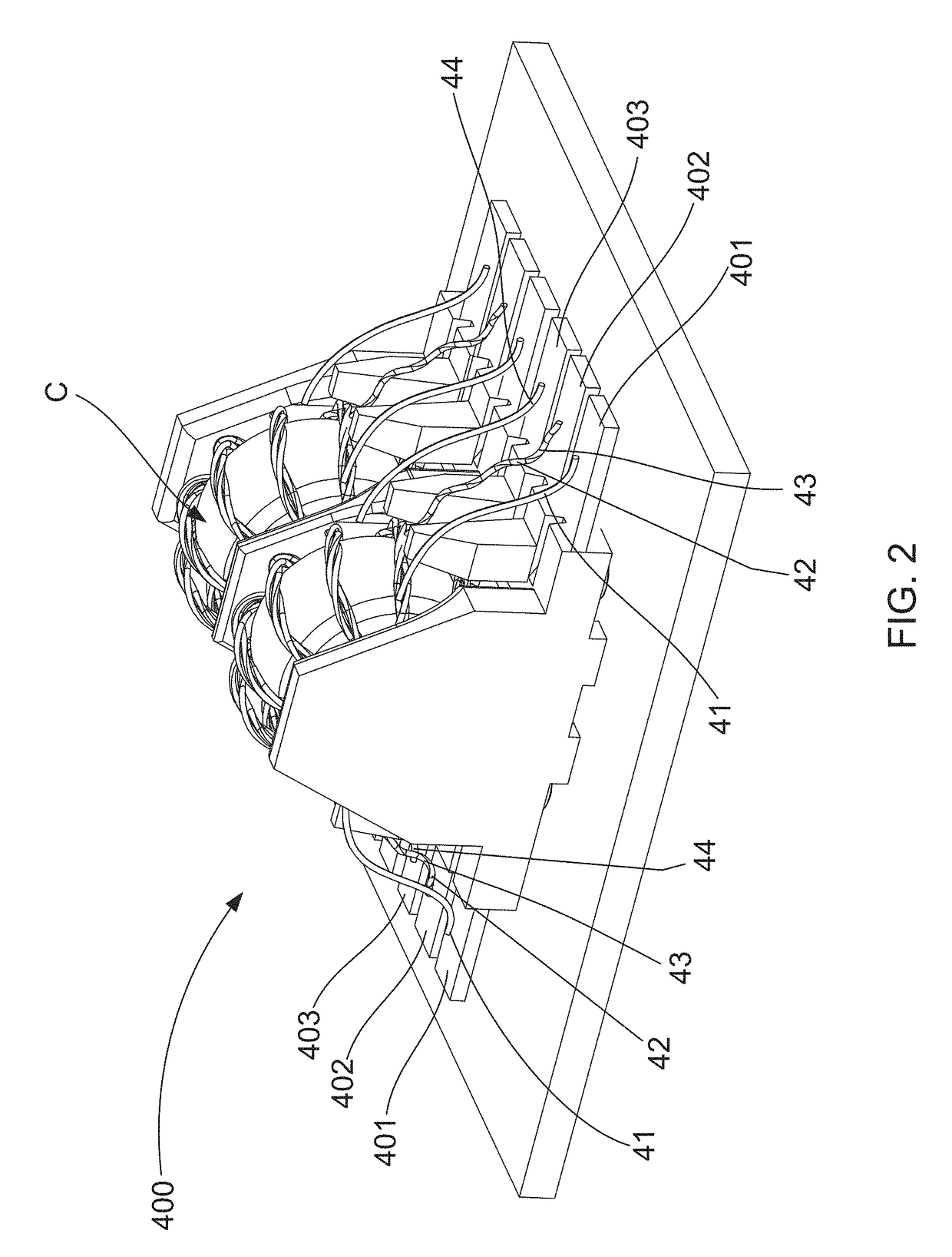 Wire-selecting device