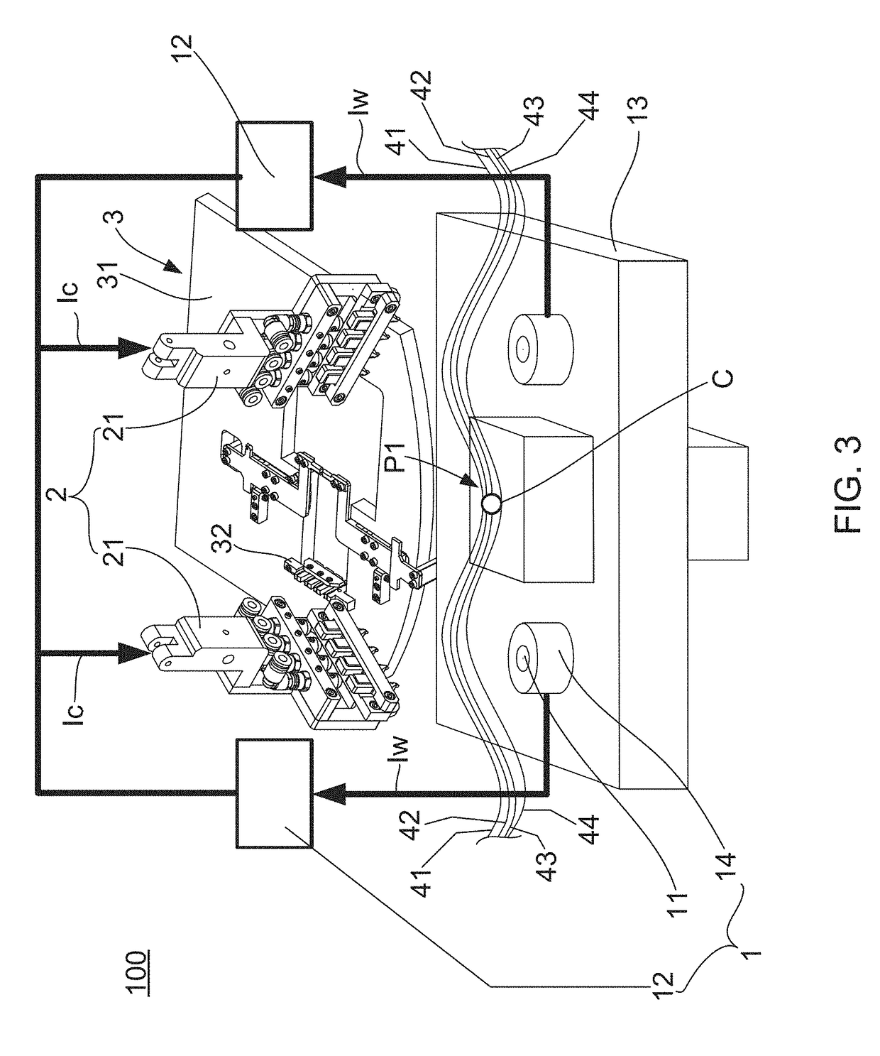 Wire-selecting device