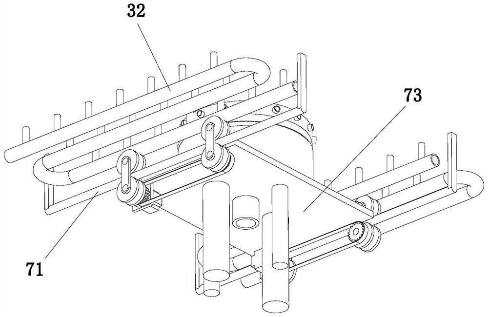 Working method of a construction site car washing device capable of rotating and cleaning