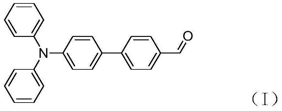 A kind of triphenylamine derivative and its preparation method and application