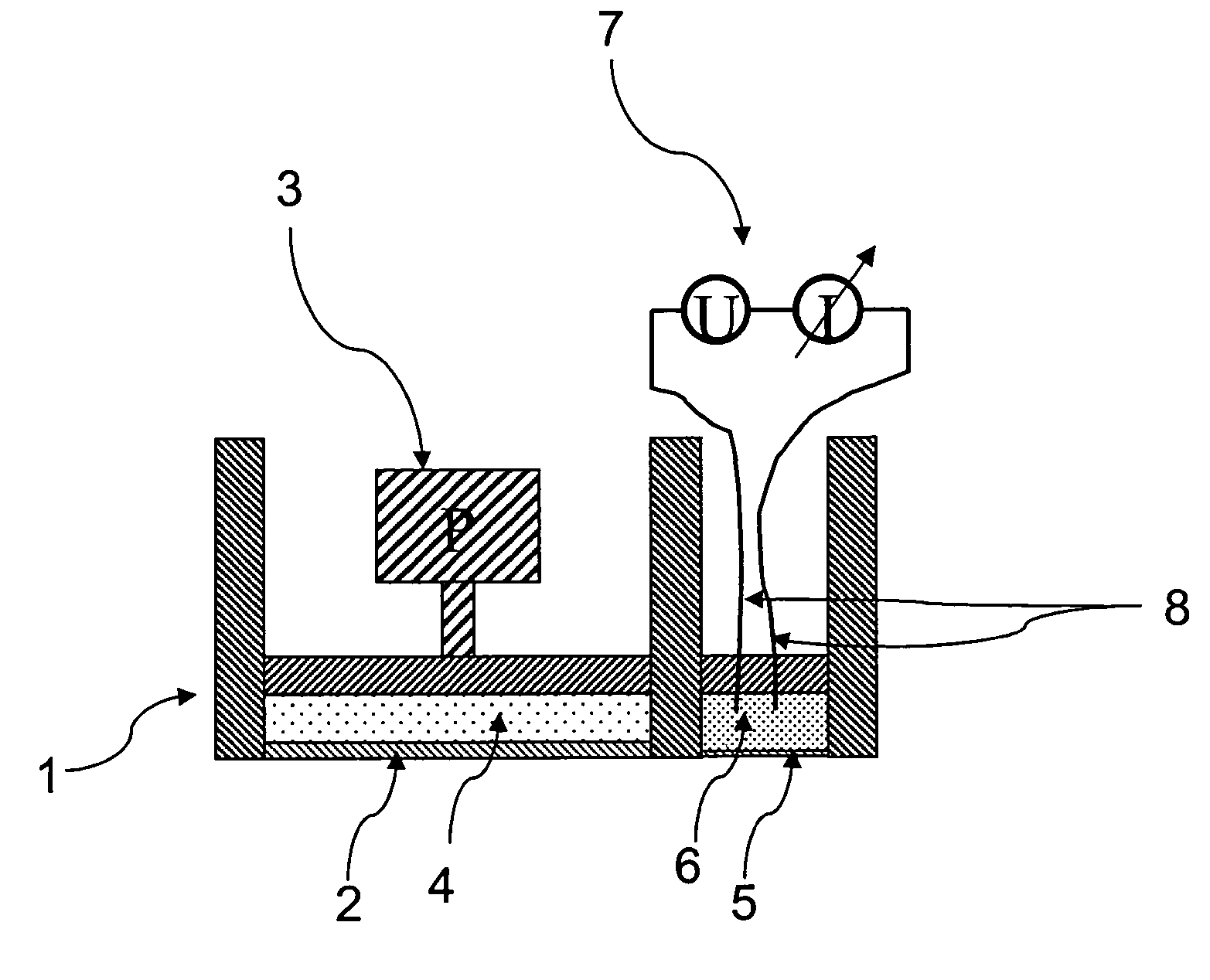 Pressure sensor with barrier providing impending sensor failure indication