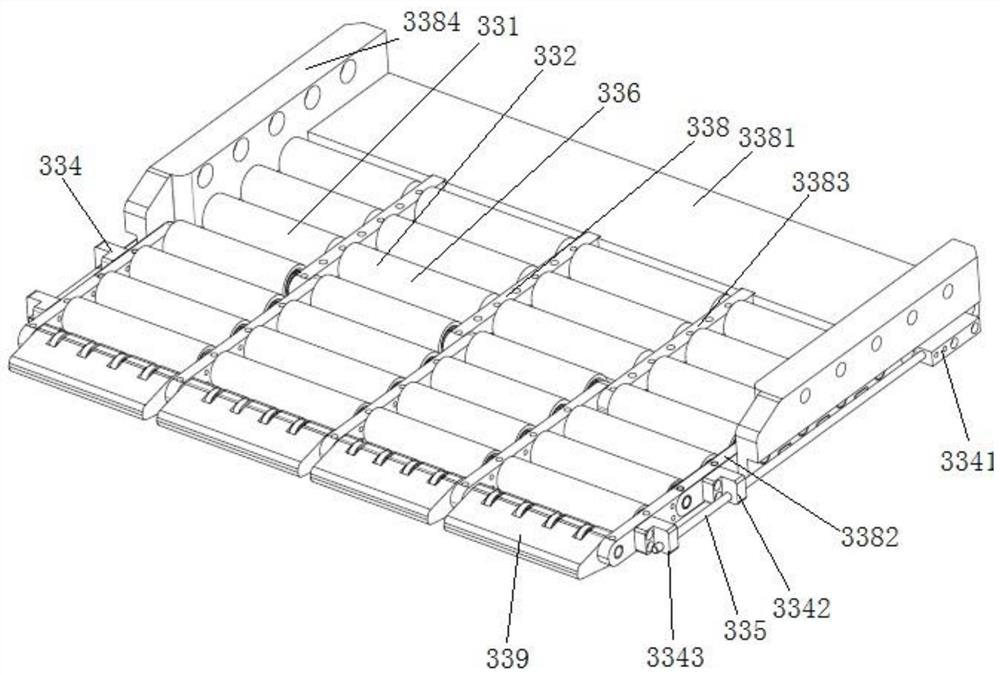 Two-prong parking robot capable of forklifting from outside of side face and parking method