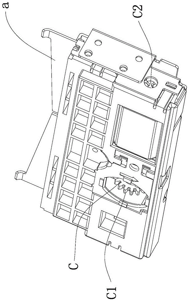 Stuck eliminating structure of thermal printer with cutter