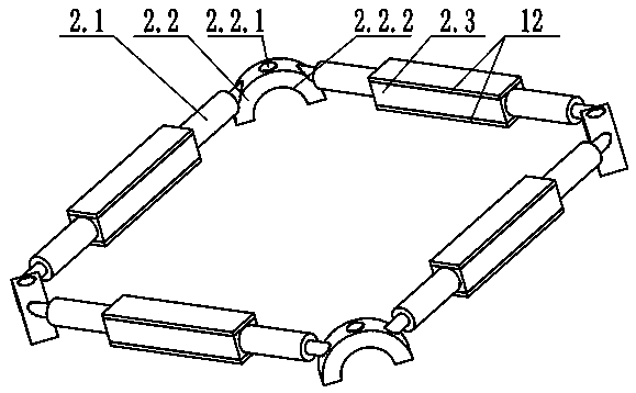 Driving-force-controllable four-channel piezoelectric steering engine