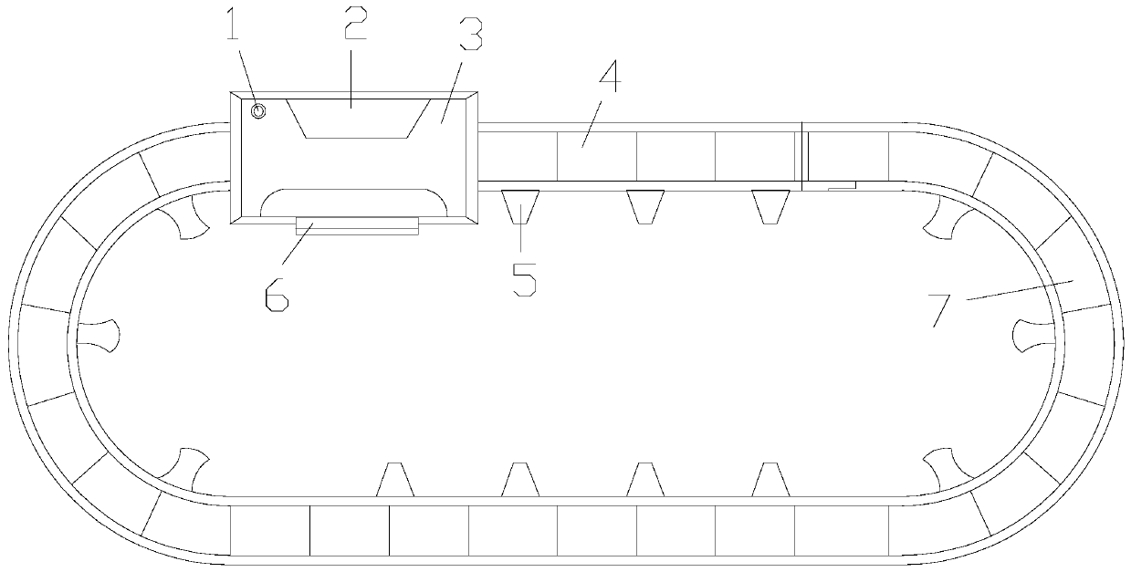 Novel short-range zinc liquid electroplating assembly line