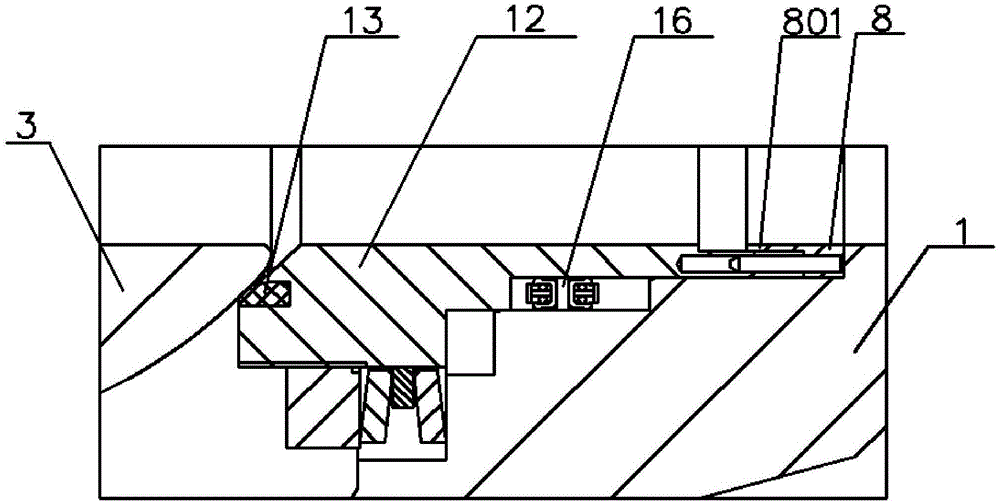 Low-temperature top-assembling type fixed ball valve