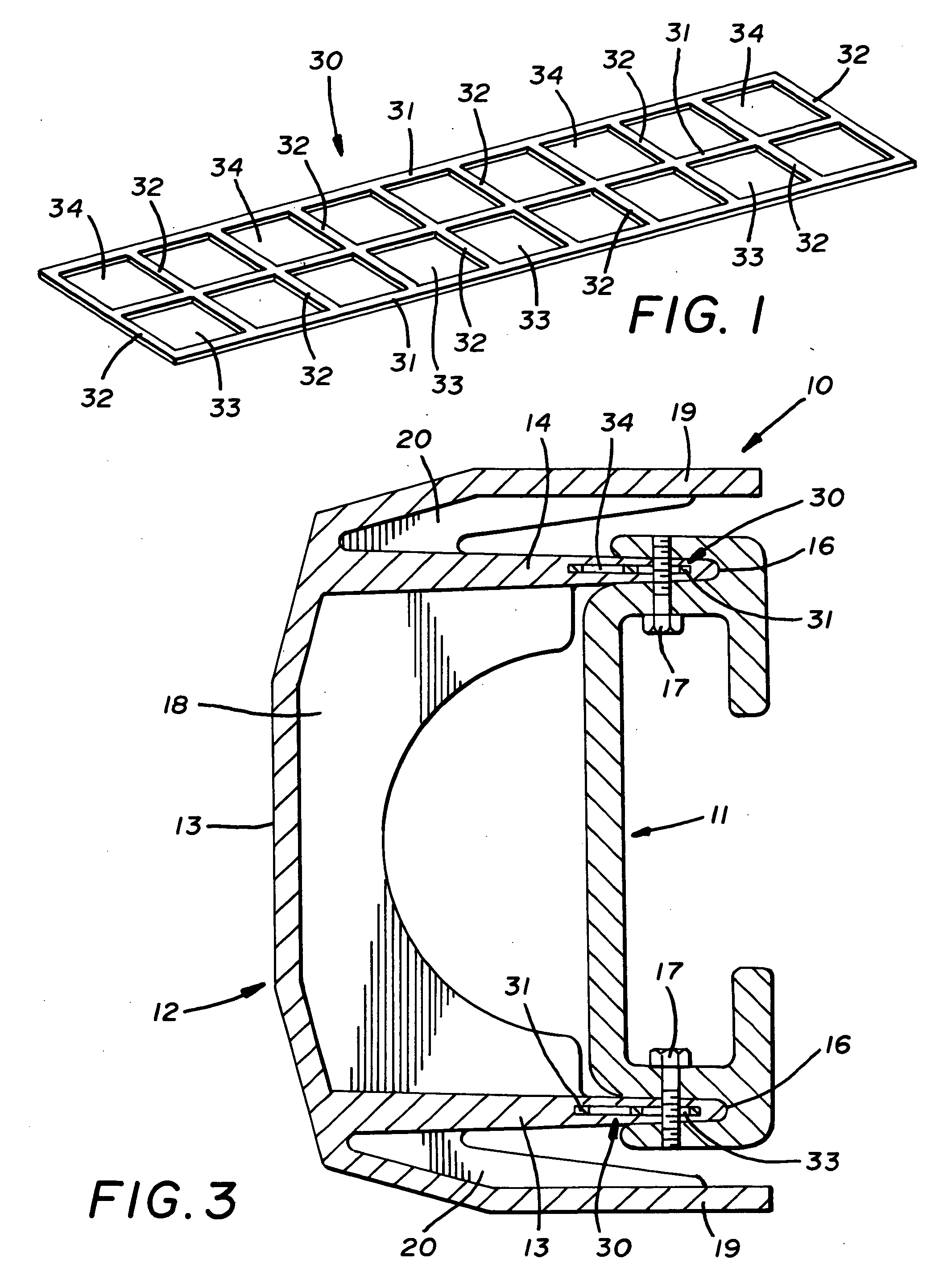 Reinforced energy absorbing bumper