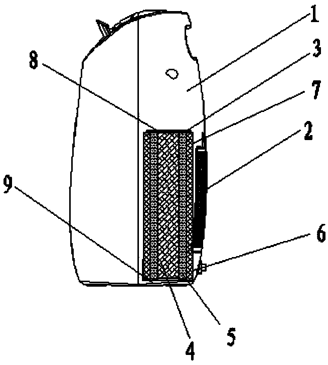 Heater with air purification function