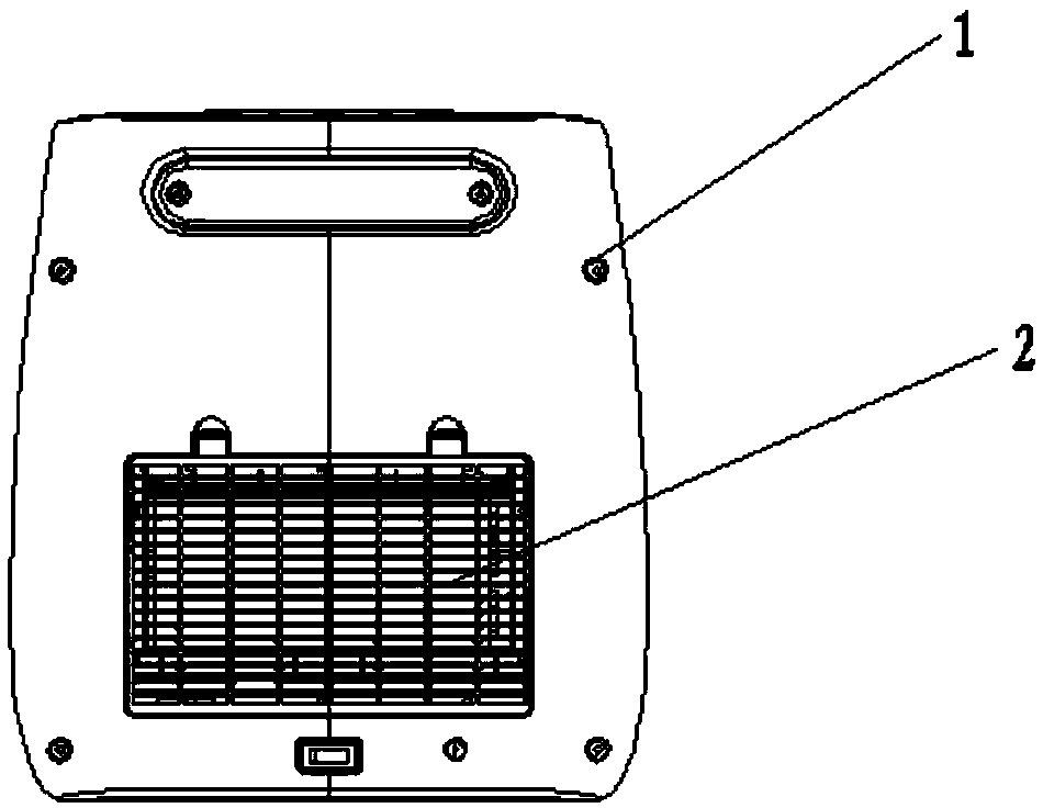 Heater with air purification function