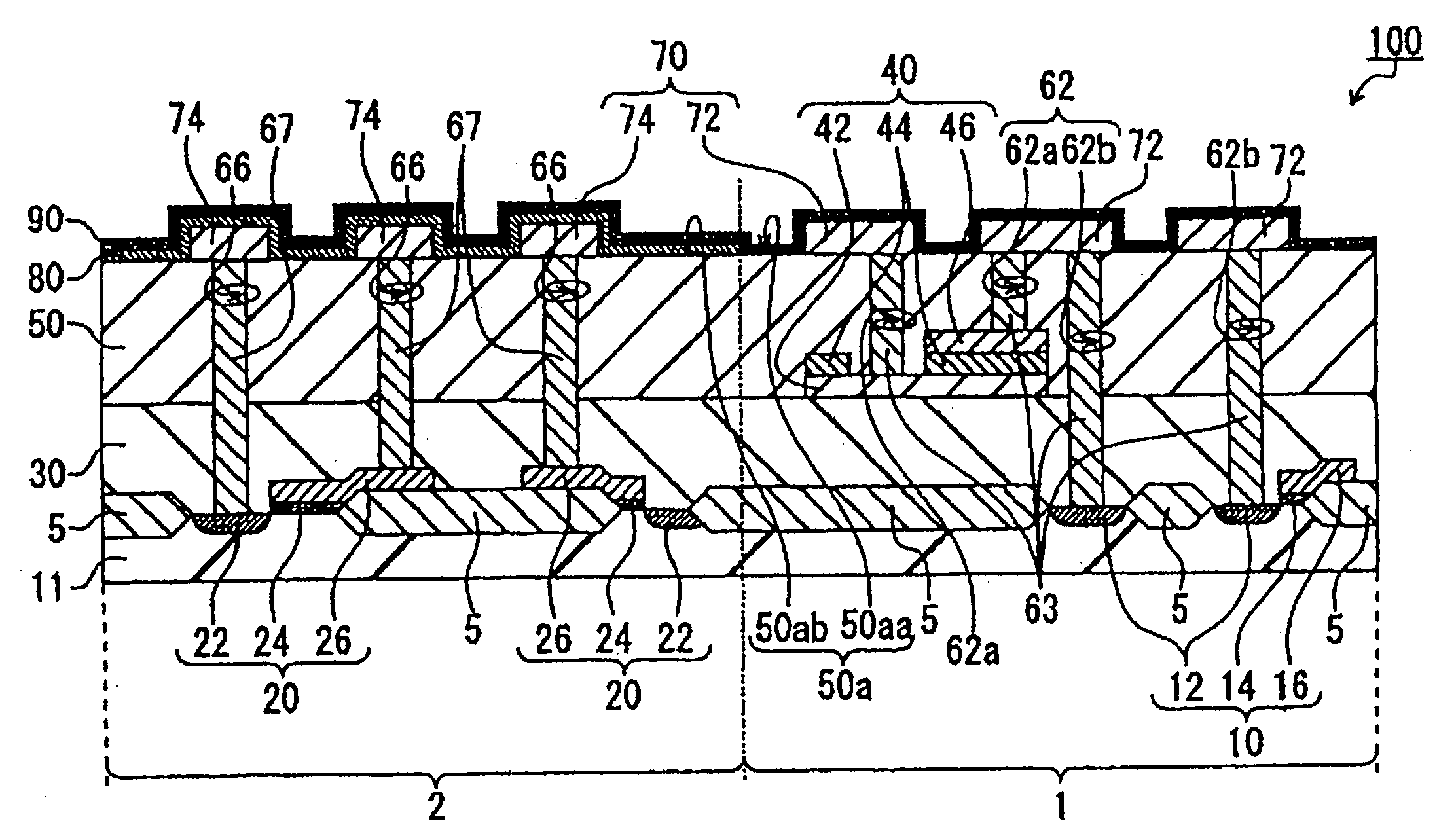 Hybrid memory device and method for manufacturing the same