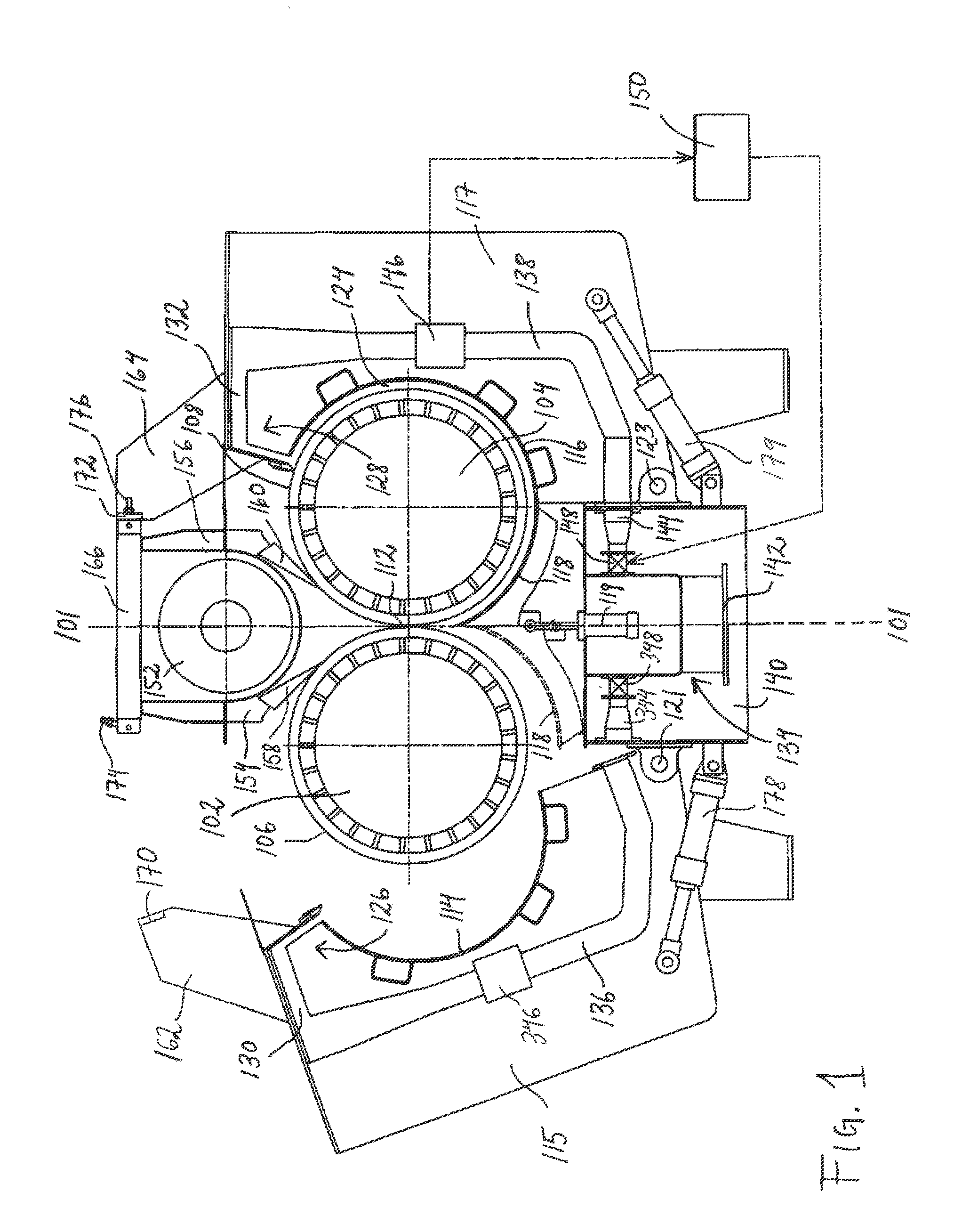 Apparatus for washing and dewatering pulp