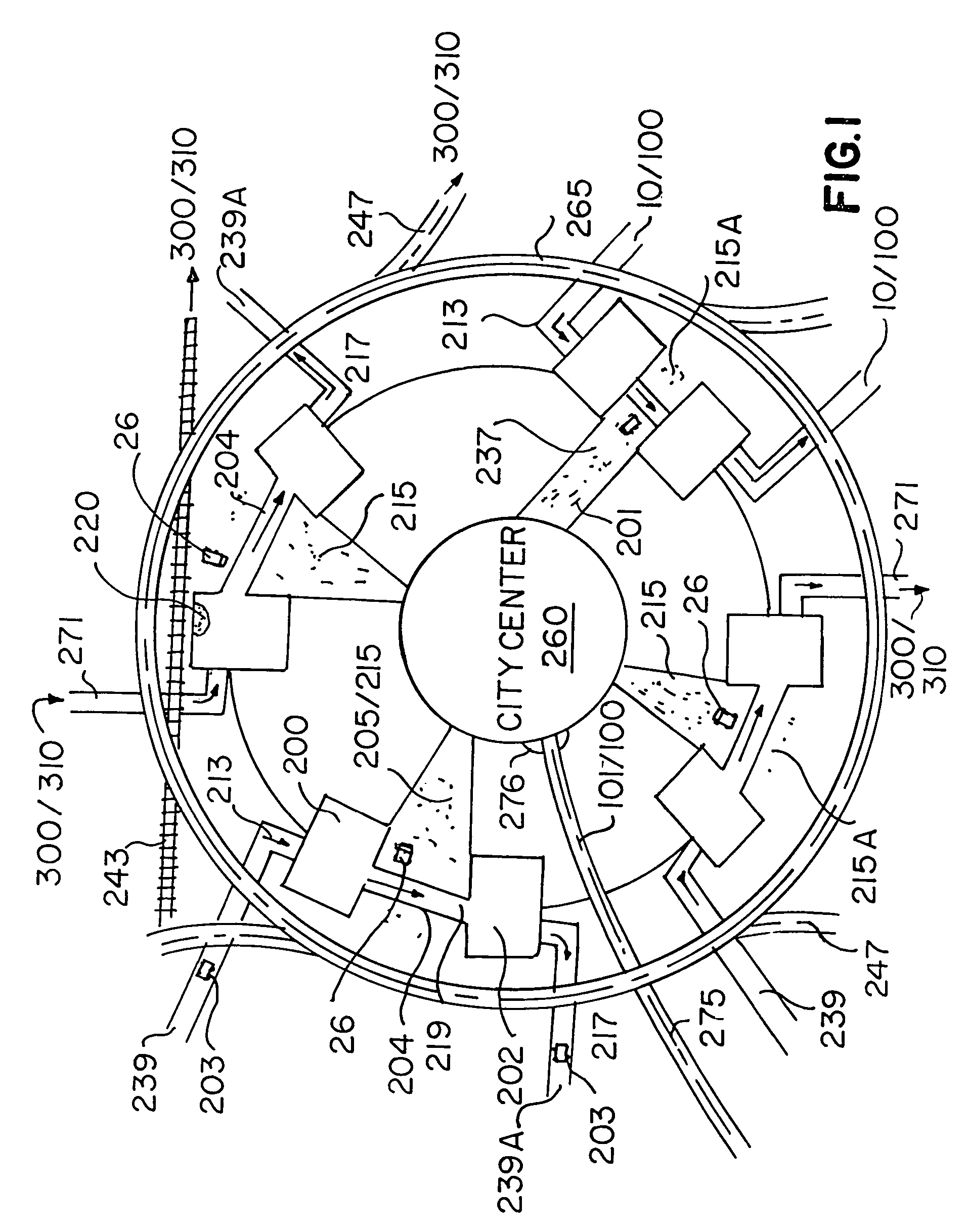 Community intermodal transit system