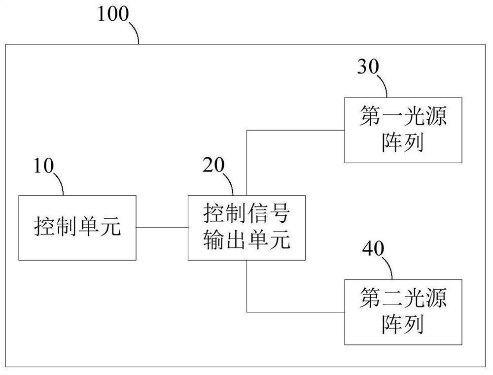 Flame lamp control circuit, flame lamp control method and flame lamp