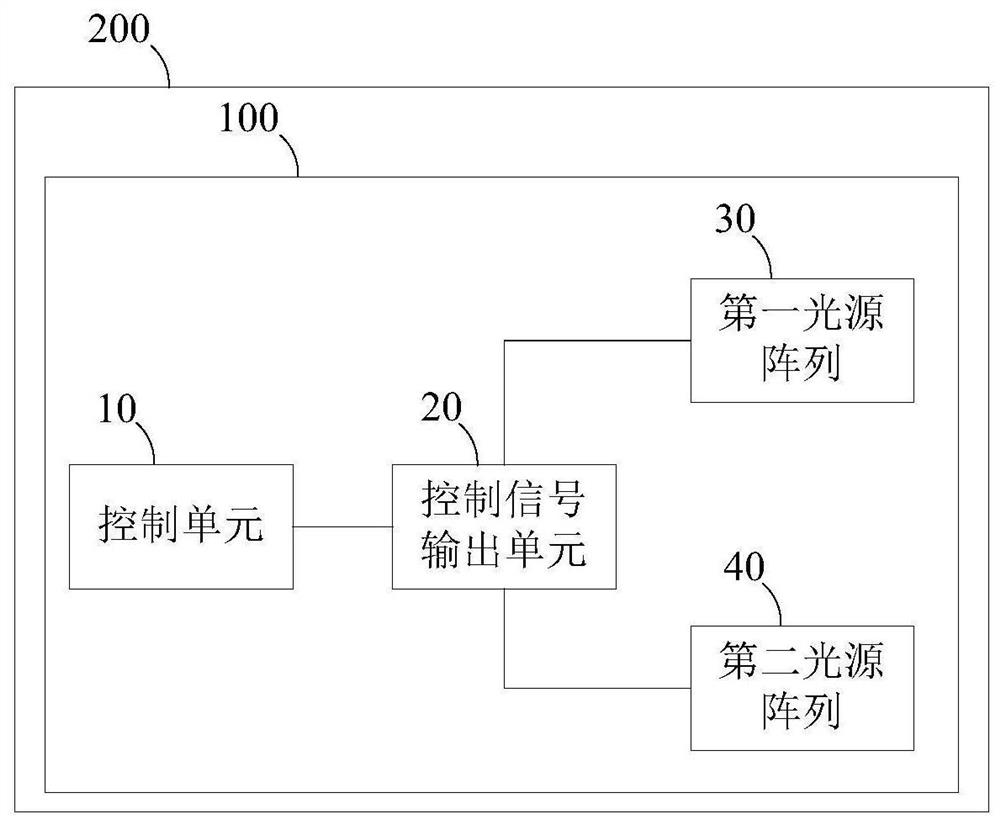 Flame lamp control circuit, flame lamp control method and flame lamp