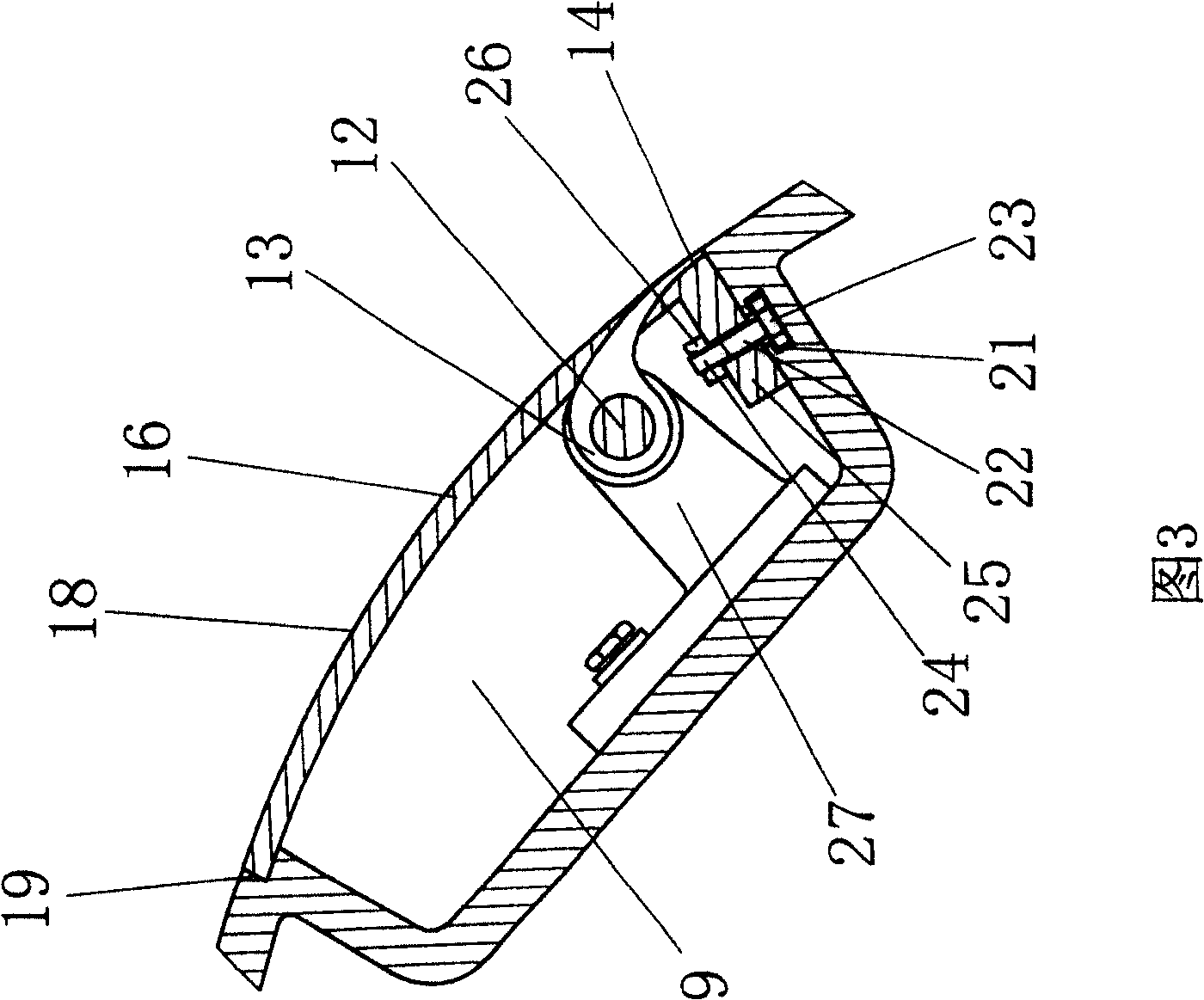 Printing delivery device of satellite type flexible printer