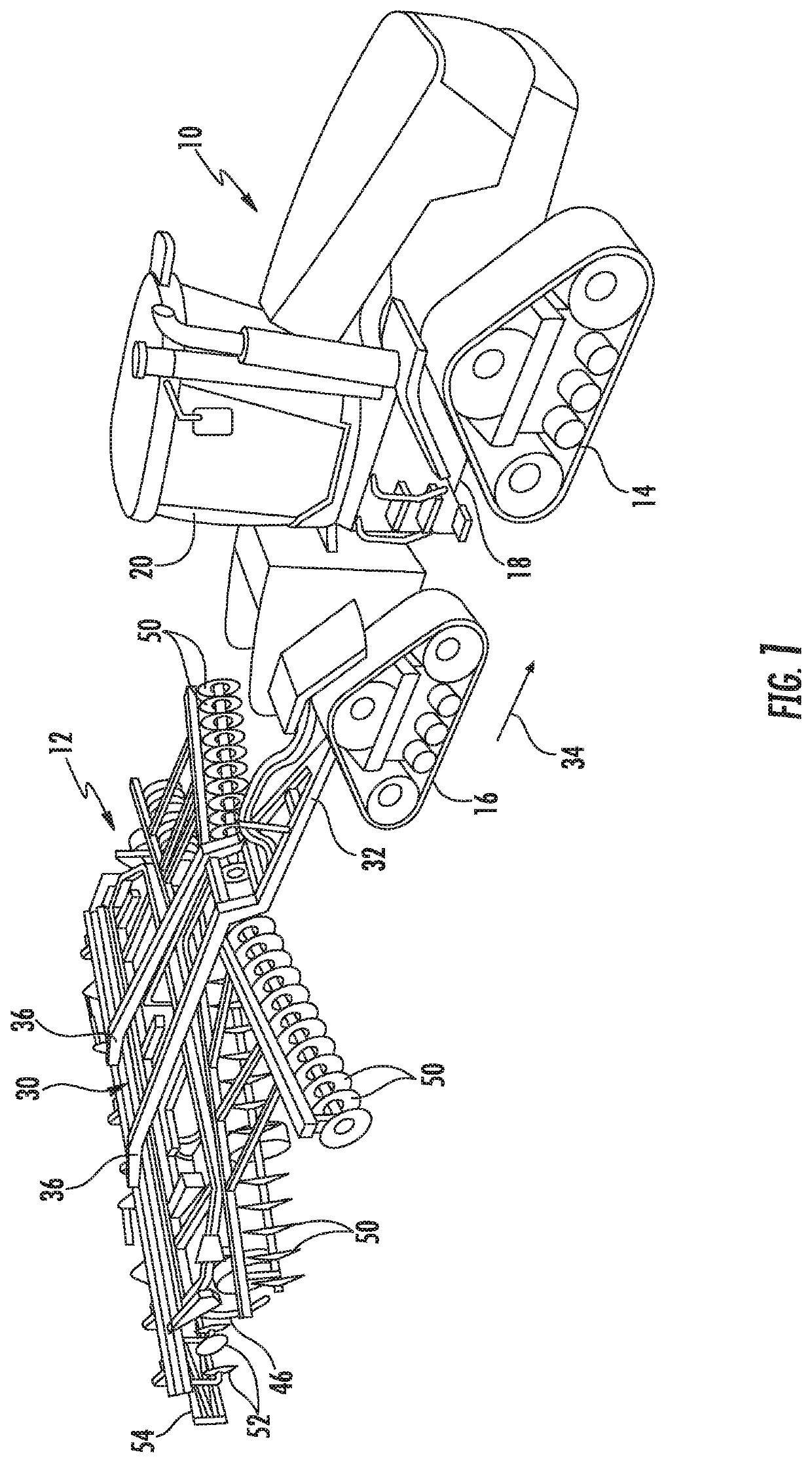 System and method for detecting a damage condition associated with an agricultural machine