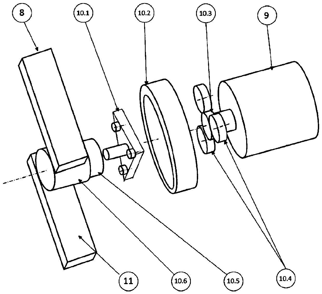 Electrically controlled brake power-assisted system and vehicle brake system