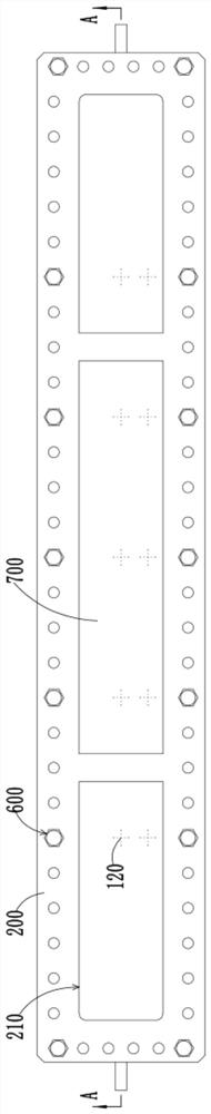 Fluid heat exchange test device