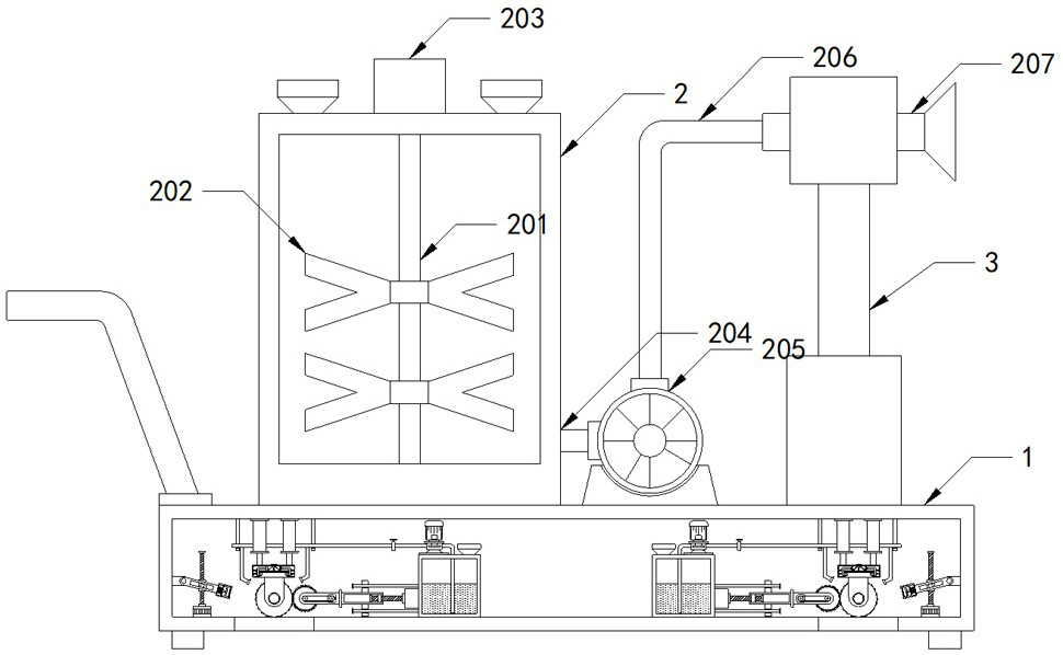 Irrigation and fertilization integrated equipment for agricultural planting