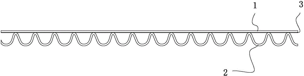 Filter paper structure and method for manufacturing same