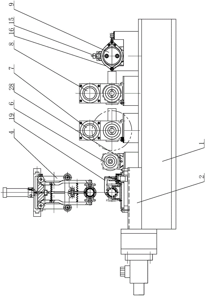 Automated assembly line for machining of valves